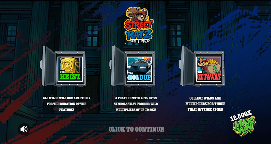 Street Ratz Bonus Games